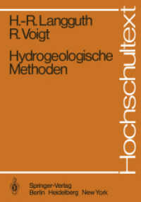 Hydrogeologische Methoden (Hochschultext) （Softcover reprint of the original 1st ed. 1980. 2012. xii, 486 S. XII,）