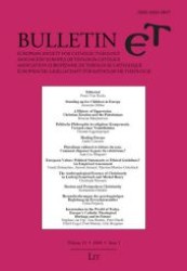 Theological Perspectives on Religion in Europe (Bulletin ET 1/2008) (Bulletin ET. Zeitschrift für Theologie in Europa .19) （1., Aufl. 2009. 168 S. 235 mm）