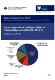 Das schulsportliche Unfallgeschehen im Freistaat Bayern im Schuljahr 2013/2014 : Ergebnisse und Trends (Schriften zur Körperkultur Bd.71) （2016. 152 S. 23.5 cm）