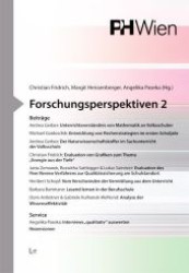 Forschungsperspektiven Bd.2 (PH Wien - Forschungsperspektiven Bd.2) （1., Aufl. 2010. 160 S. 210 mm）