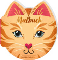 Malbuch : Cat: 32 zauberhafte Motive zum Ausmalen, in Katzenform, Cover mit Folienveredelung (100% selbst gemacht) （2024. 32 S. 1-fbg. 183 mm）