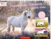 Traumpferde-Malbuch: Wilde Natur : 24 Pferde in traumhaften Landschaften ausmalen （2024. 48 S. 4-fbg. 190 x 245 mm）
