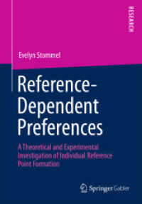 Reference-Dependent Preferences : A Theoretical and Experimental Investigation of Individual Reference Point Formation