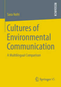 Cultures of Environmental Communication : A Multilingual Comparison