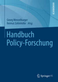 Handbuch Policy-Forschung (Springer NachschlageWissen)