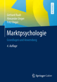 Marktpsychologie : Grundlagen und Anwendung (Lehrbuch)