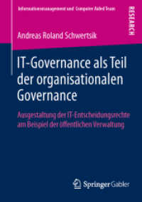 IT-Governance als Teil der organisationalen Governance : Ausgestaltung der IT-Entscheidungsrechte am Beispiel der öffentlichen Verwaltung (Informationsmanagement und Computer Aided Team)
