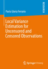 Local Variance Estimation for Uncensored and Censored Observations （2013）