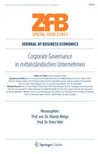 Corporate Governance in mittelständischen Unternehmen (Zfb Special Issue)