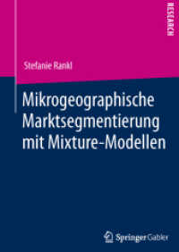 Mikrogeographische Marktsegmentierung mit Mixture-Modellen （2013）