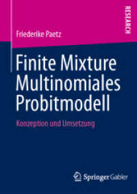 Finite Mixture Multinomiales Probitmodell : Konzeption und Umsetzung （2013）