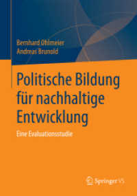 Politische Bildung für nachhaltige Entwicklung : Eine Evaluationsstudie