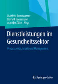 Dienstleistungen im Gesundheitssektor : Produktivität, Arbeit und Management