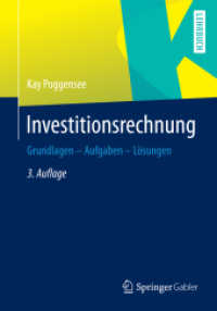 Investitionsrechnung : Grundlagen - Aufgaben - Lösungen