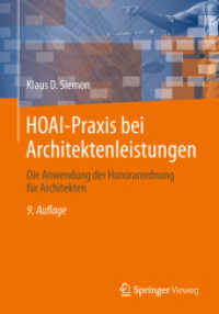 HOAI-Praxis bei Architektenleistungen : Die Anwendung der Honorarordnung für Architekten （9TH）