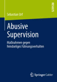 Abusive Supervision : Maßnahmen gegen feindseliges Führungsverhalten