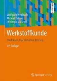 Werkstoffkunde : Strukturen, Eigenschaften, Prfung （19TH）