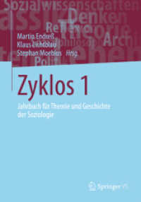 Zyklos 1 : Jahrbuch für Theorie und Geschichte der Soziologie (Jahrbuch für Theorie und Geschichte der Soziologie)