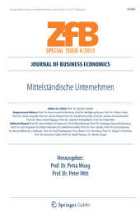 Mittelständische Unternehmen (Zfb Special Issue)