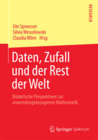 Daten, Zufall und der Rest der Welt : Didaktische Perspektiven zur anwendungsbezogenen Mathematik