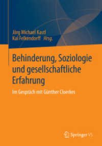 Behinderung, Soziologie und gesellschaftliche Erfahrung : Im Gespräch mit Günther Cloerkes