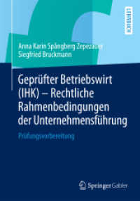 Geprüfter Betriebswirt (IHK) - Rechtliche Rahmenbedingungen der Unternehmensführung : Prüfungsvorbereitung