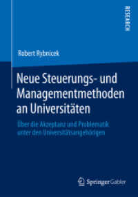 Neue Steuerungs- und Managementmethoden an Universitäten : Über die Akzeptanz und Problematik unter den Universitätsangehörigen