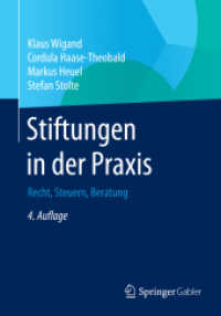 Stiftungen in der Praxis : Recht, Steuern, Beratung （4TH）