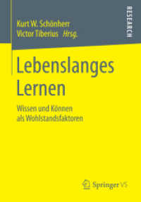 Lebenslanges Lernen : Wissen und Können als Wohlstandsfaktoren