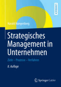 Strategisches Management in Unternehmen : Ziele - Prozesse - Verfahren （8TH）