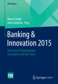 Banking & Innovation 2015 : Ideen und Erfolgskonzepte von Experten für die Praxis (Fom-edition)