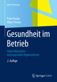 Gesundheit im Betrieb : Vitale Mitarbeiter - leistungsstarke Organisationen (Edition Rosenberger) （2ND）