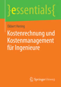 Kostenrechnung und Kostenmanagement für Ingenieure (essentials)