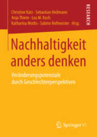 Nachhaltigkeit anders denken : Veränderungspotenziale durch Geschlechterperspektiven