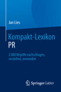 Kompakt-Lexikon PR : 2.000 Begriffe nachschlagen, verstehen, anwenden