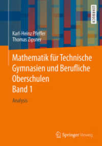 Mathematik für Technische Gymnasien und Berufliche Oberschulen Band 1 : Analysis