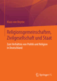 Religionsgemeinschaften, Zivilgesellschaft und Staat : Zum Verhältnis von Politik und Religion in Deutschland