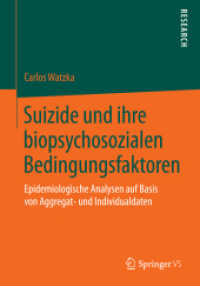 Suizide und ihre biopsychosozialen Bedingungsfaktoren : Epidemiologische Analysen auf Basis von Aggregat- und Individualdaten