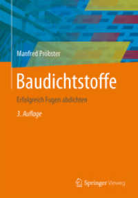 Baudichtstoffe : Erfolgreich Fugen abdichten （3RD）