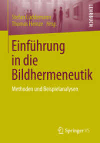 Einführung in die Bildhermeneutik : Methoden und Beispielanalysen
