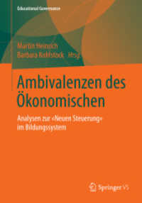 Ambivalenzen des Ökonomischen : Analysen zur „Neuen Steuerung' im Bildungssystem (Educational Governance)