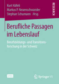 Berufliche Passagen im Lebenslauf : Berufsbildungs- und Transitionsforschung in der Schweiz