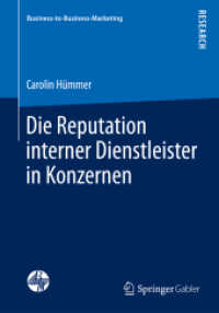 Die Reputation interner Dienstleister in Konzernen (Business-to-business-marketing)