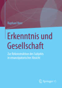 Erkenntnis und Gesellschaft : Zur Rekonstruktion des Subjekts in emanzipatorischer Absicht