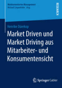 Market Driven und Market Driving aus Mitarbeiter- und Konsumentensicht (Marktorientiertes Management)