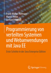 Programmierung von verteilten Systemen und Webanwendungen mit Java EE : Erste Schritte in der Java Enterprise Edition