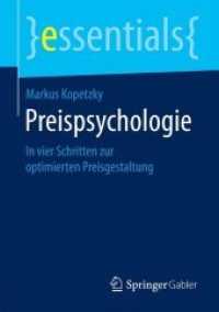 Preispsychologie : In Vier Schritten Zur Optimierten Preisgestaltung (Essentials)