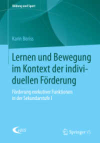 Lernen und Bewegung im Kontext der individuellen Förderung : Förderung exekutiver Funktionen in der Sekundarstufe I (Bildung und Sport)