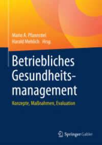 Betriebliches Gesundheitsmanagement : Konzepte, Maßnahmen, Evaluation