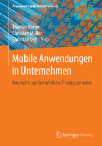 Mobile Anwendungen in Unternehmen : Konzepte und betriebliche Einsatzszenarien (Angewandte Wirtschaftsinformatik)